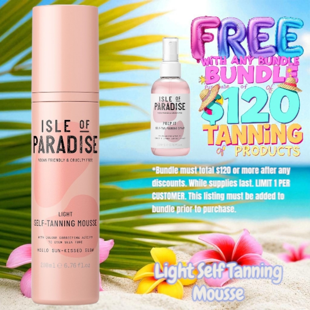 Isle of Paradise Light Tanning Mousse
